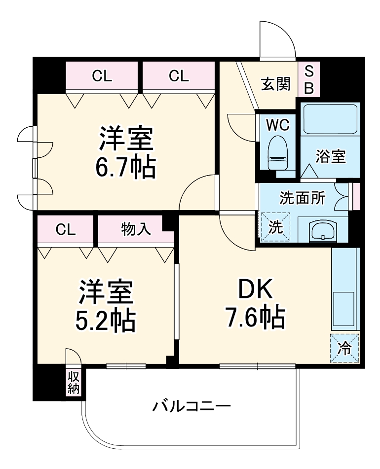 2/30 間取