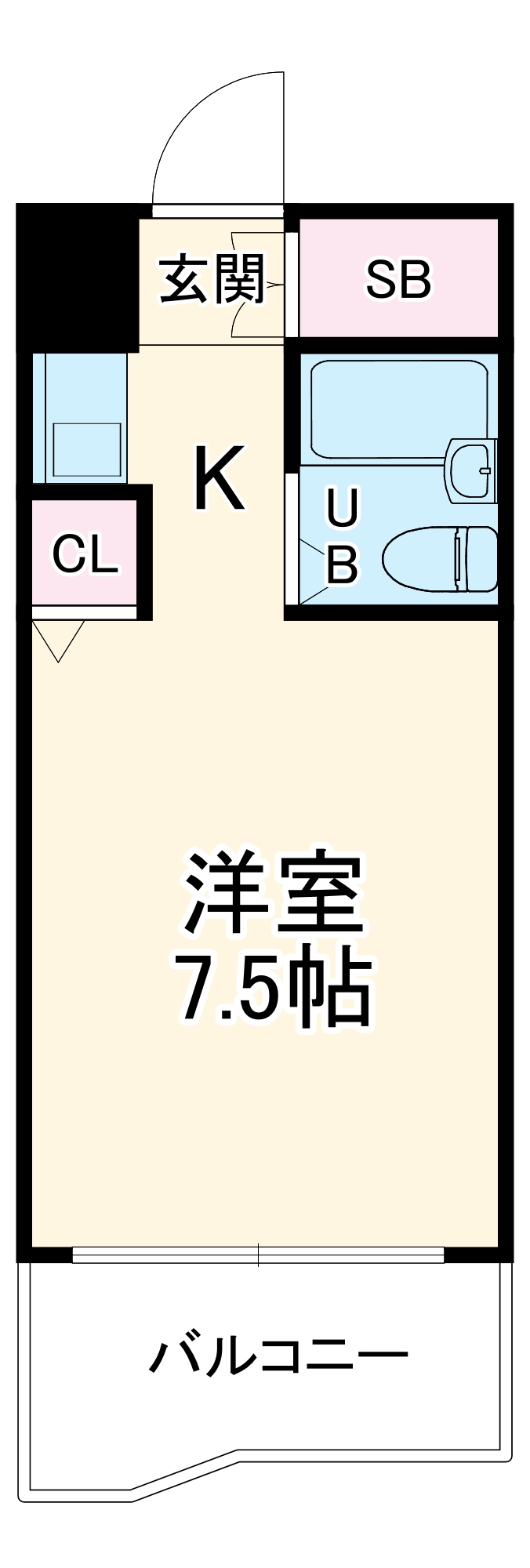 ジョイフル野並の間取り