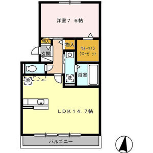 カーサ ヴェルデの間取り
