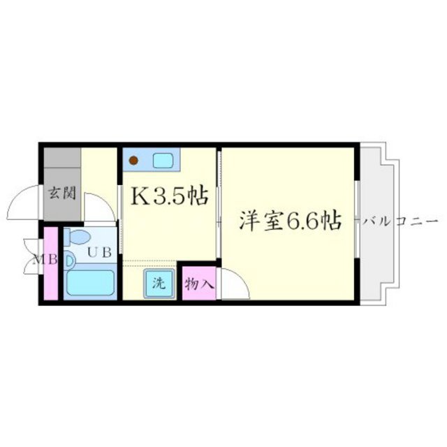 ブルーム21の間取り