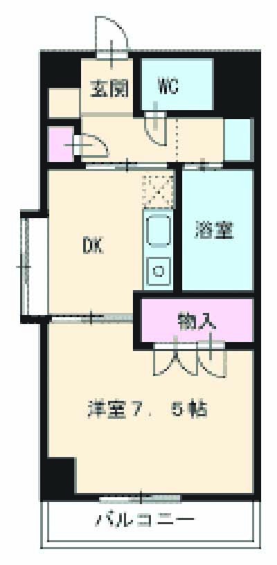 エトワール青山の間取り