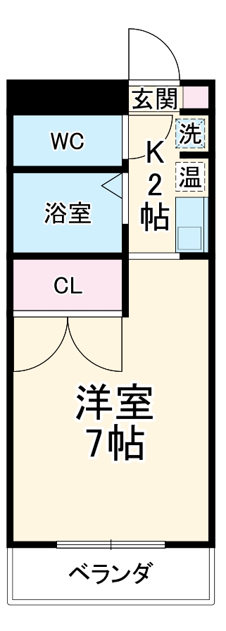 シティブリッジ植田西の間取り
