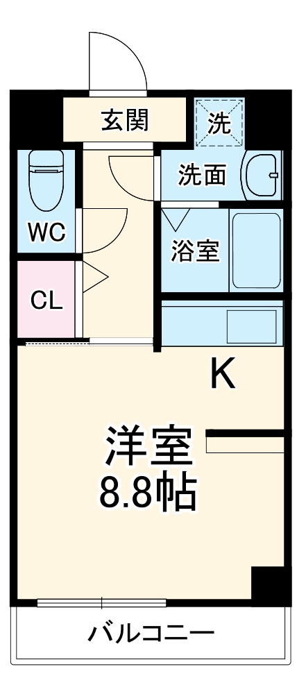 Doクレスト新大阪の間取り