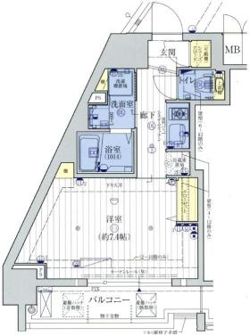 アクアプレイス梅田5の間取り