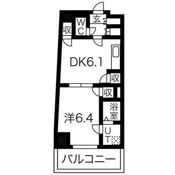 ES-Grande Minamimorimachi(エスグランデ南森町　旧称:マインズの間取り