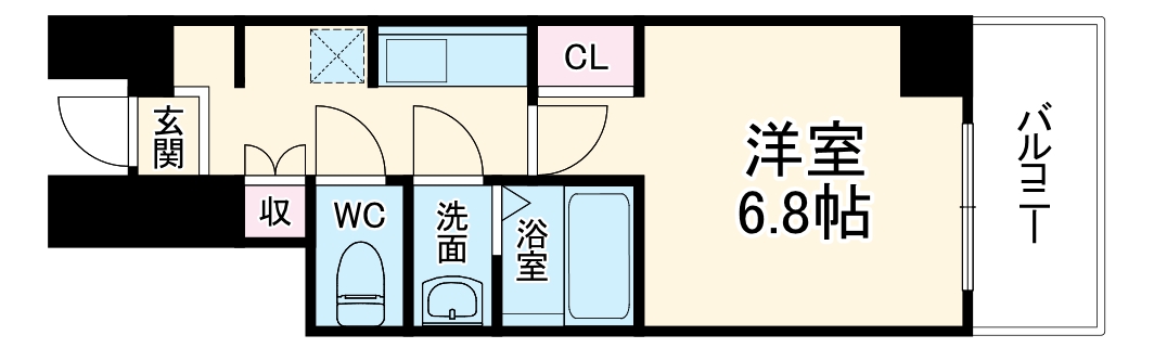 ES-Grande Minamimorimachi(エスグランデ南森町 旧称:マインズの間取り