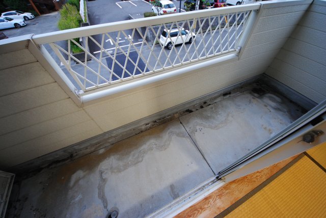 12/25 バルコニー