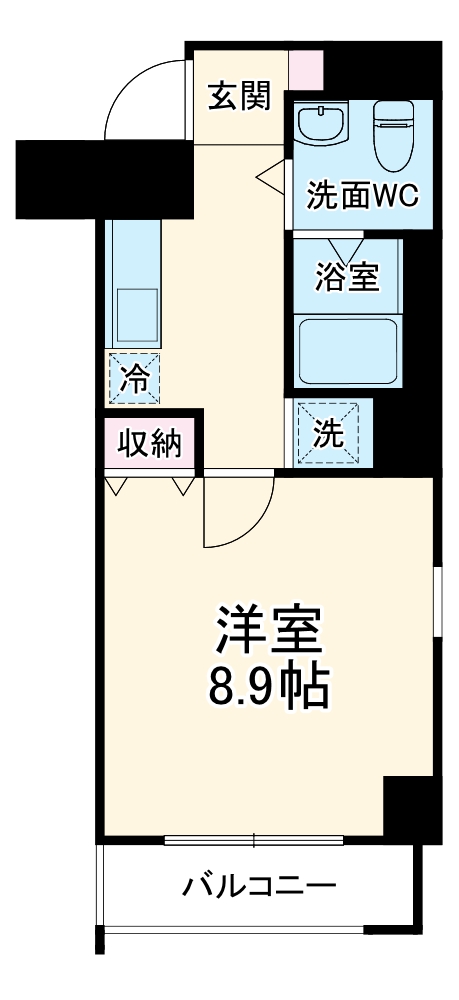 マティエール東梅田の間取り