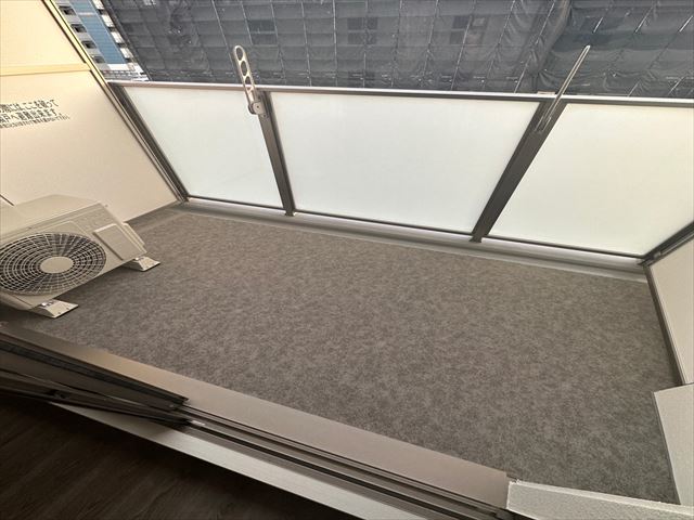 9/25 バルコニー