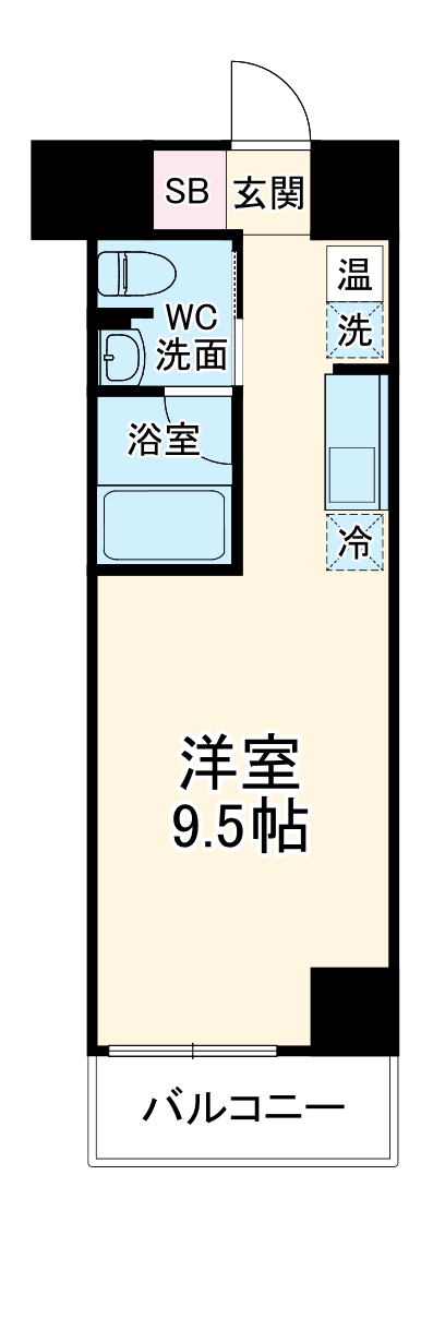 カーサリック同心の間取り