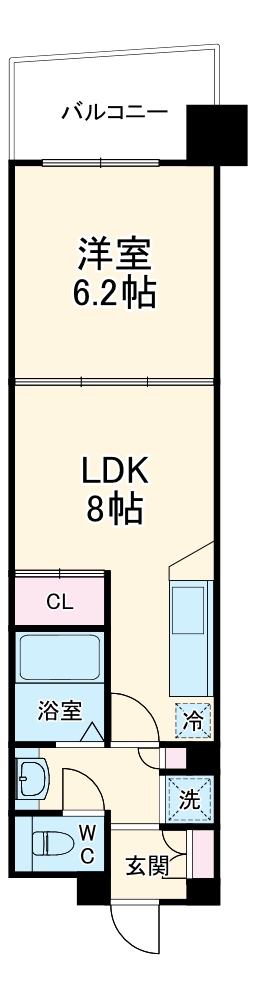 コンソラーレ同心の間取り