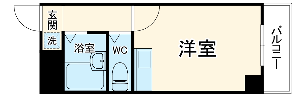 ミフネセントラルベア東三国の間取り