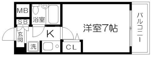 エスリード北大阪の間取り