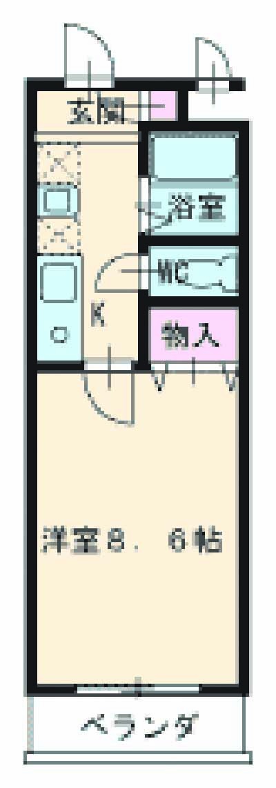 アルカンシエルの間取り
