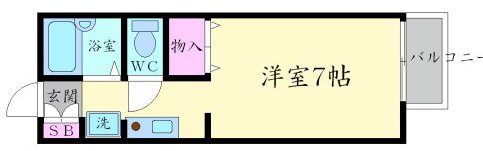 Hyde Park Iの間取り