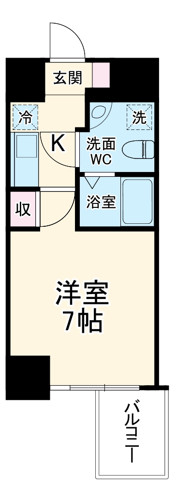 APRILE南森町の間取り