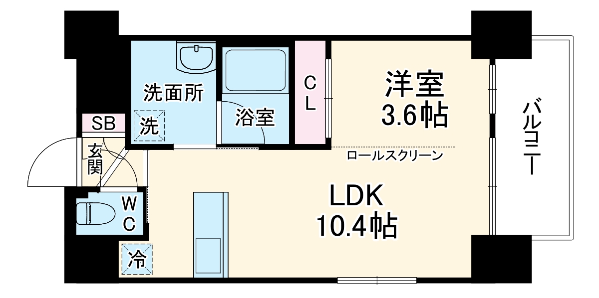 ノルデンハイム同心の間取り