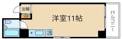 ロイヤルハイツ扇町の間取り