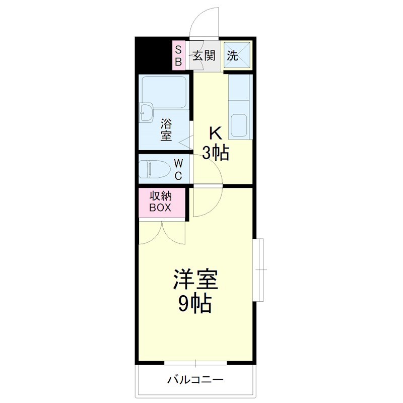 初生マンションの間取り