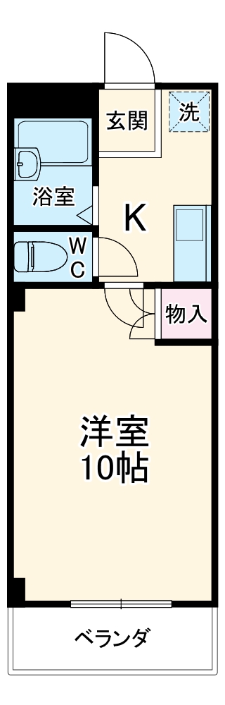 グリーンハイツ諸ノ木の間取り