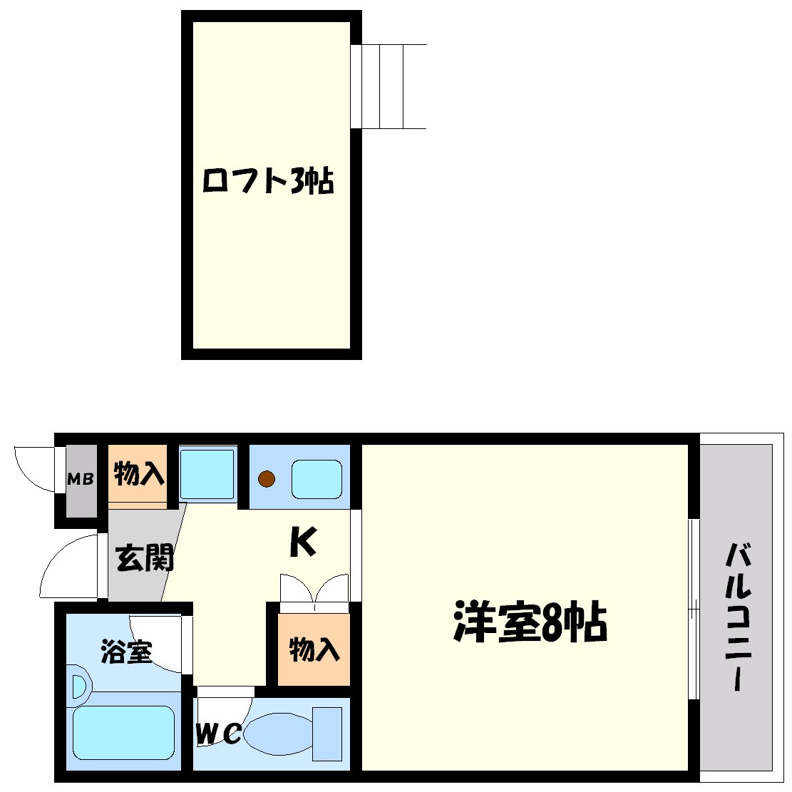 HOUSEⅡの間取り