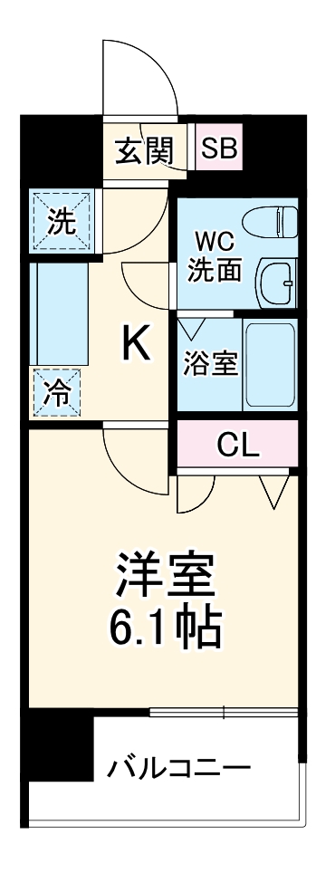 エスリード北大阪レジデンスの間取り
