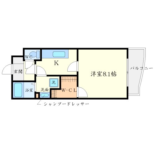 hillportの間取り