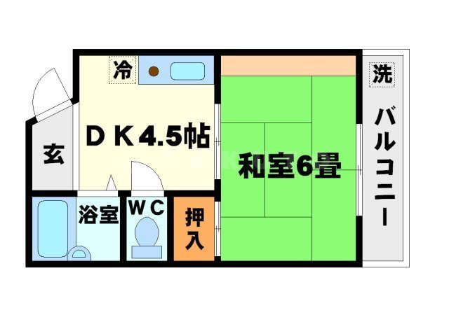 アートアベニュー箕面おのはらの間取り