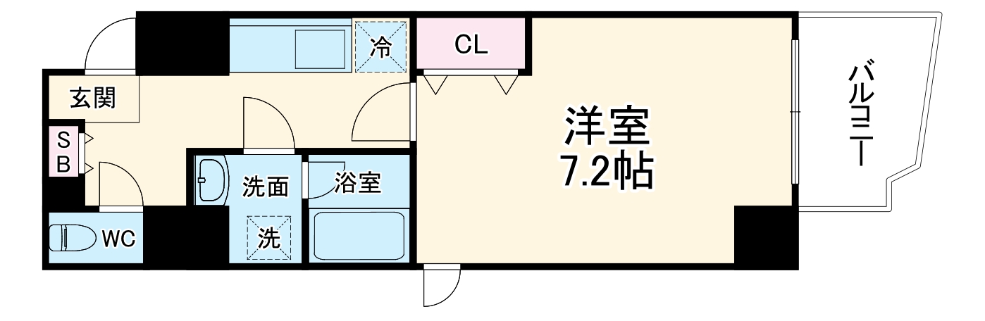 W-STYLE大阪天満宮の間取り
