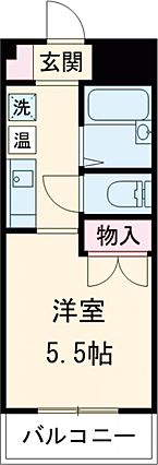 ヒルズ八王子の間取り