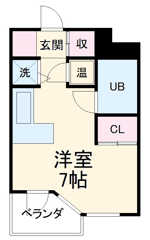 メッセ幸の間取り