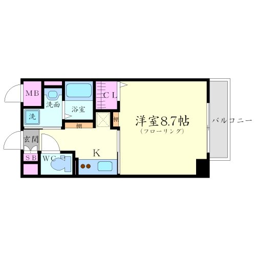 エルメンハイムⅡの間取り