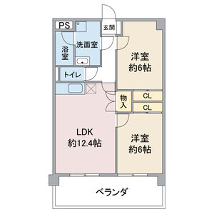 レージュ徳重の間取り