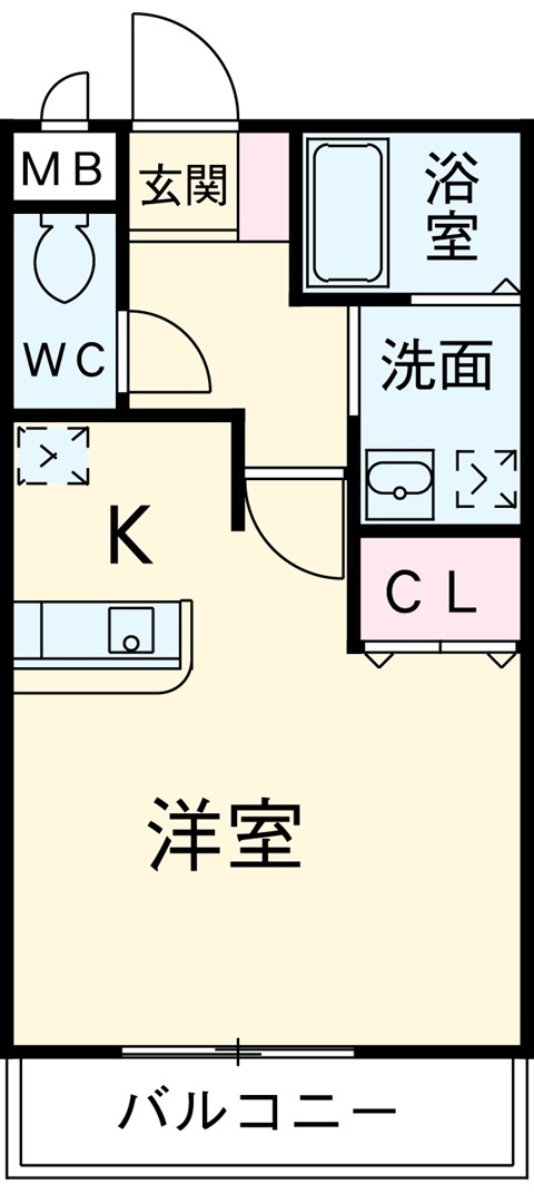 Vingt et un Bonheur 表山の間取り