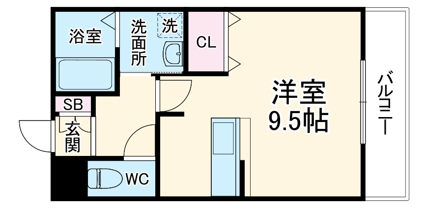Vingt et un Bonheur 表山の間取り