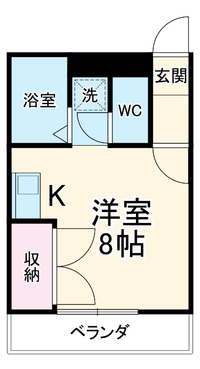 メゾン諸ノ木の間取り