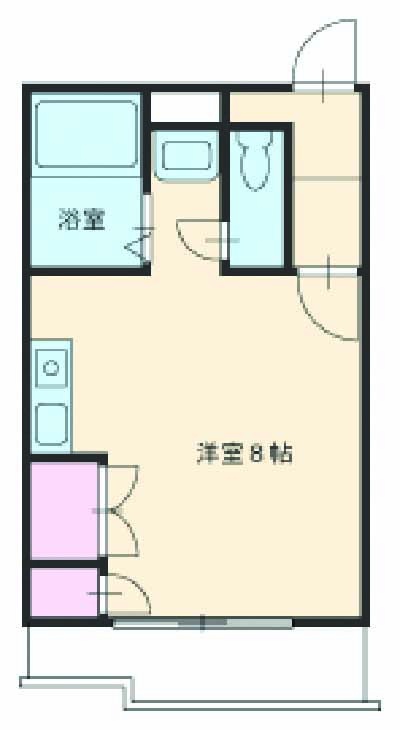 メゾン諸ノ木の間取り
