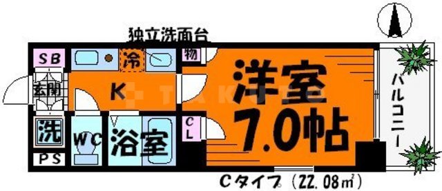 KOBAYASHI YOKOビルの間取り