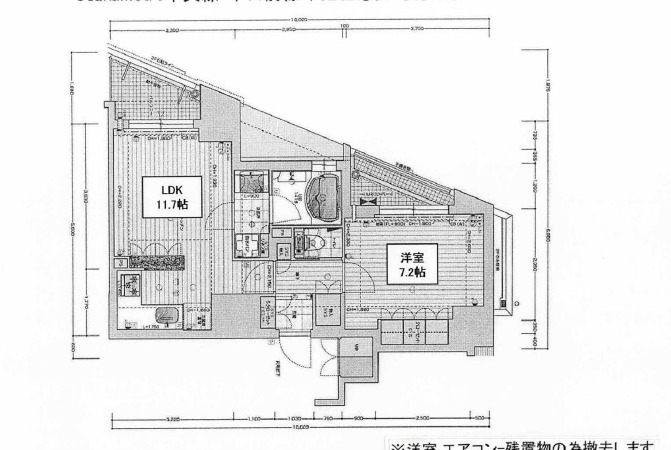 リーガル岡崎橋の間取り