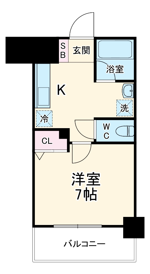 willDO難波wIの間取り