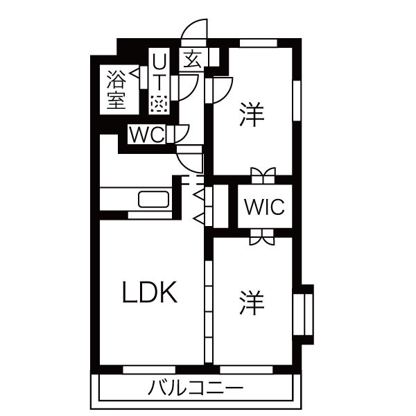 T-パレス 蔵の間取り