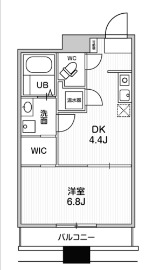 アーバンフラッツ瓦町の間取り