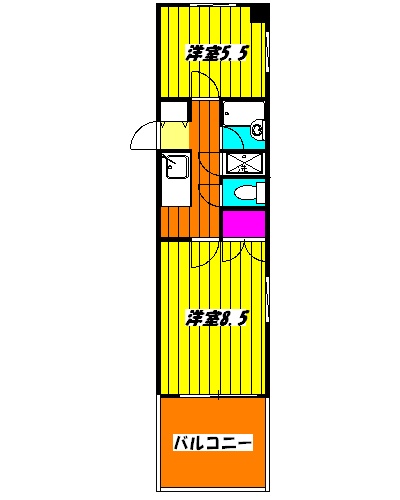 田村ビルの間取り