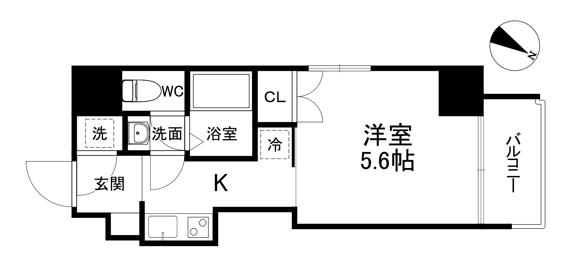 VERDE EBISUの間取り