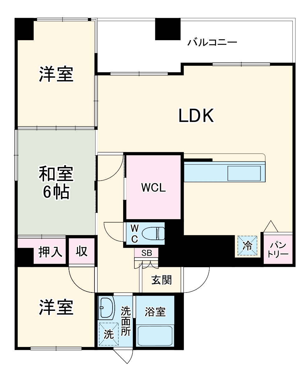 2/30 間取