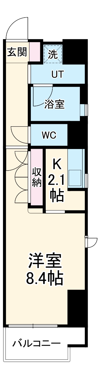 KAISEI本町の間取り