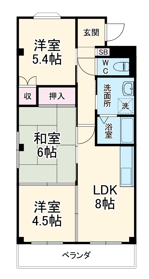 プラティーク ヴィラの間取り