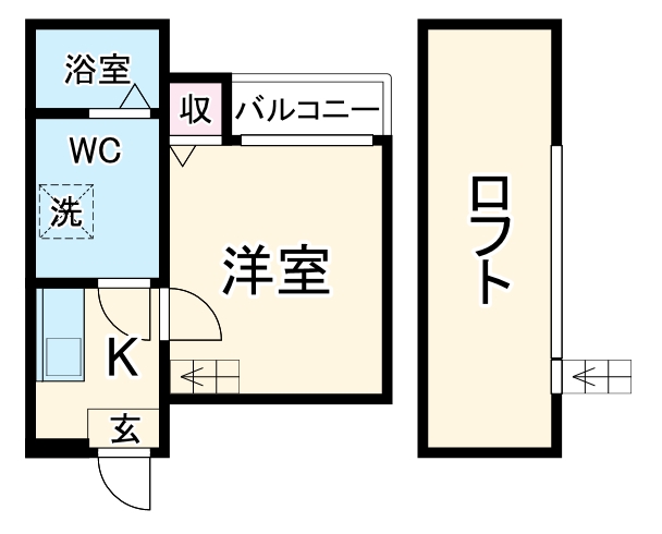 STAGE新瑞橋の間取り