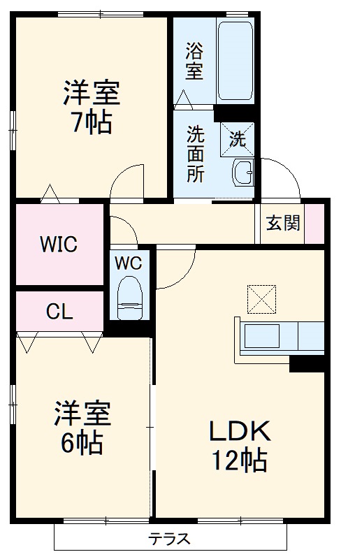 華の郷の間取り