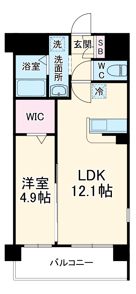 パルクレールの間取り